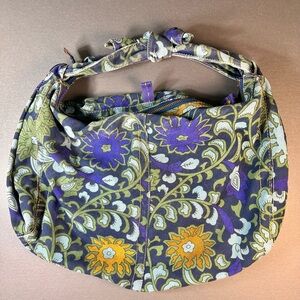 Vintage  Y2K Lucky Brand boho hippie canvas bag floral